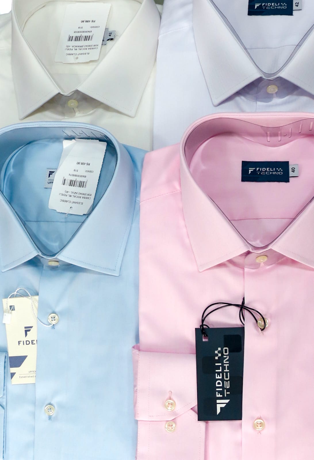 CAMISA SOCIAL EM CORES NEUTRAS E ELEGANTES