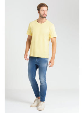 CAMISETA MASCULINA AMARELA CANÁRIO DLZ