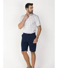 BERMUDA CHINO DLZ CINZA ESCURO