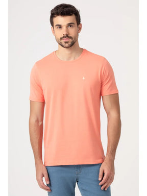 CAMISETA MANGA CURTA EM ALGODÃO DLZ ROSA BB