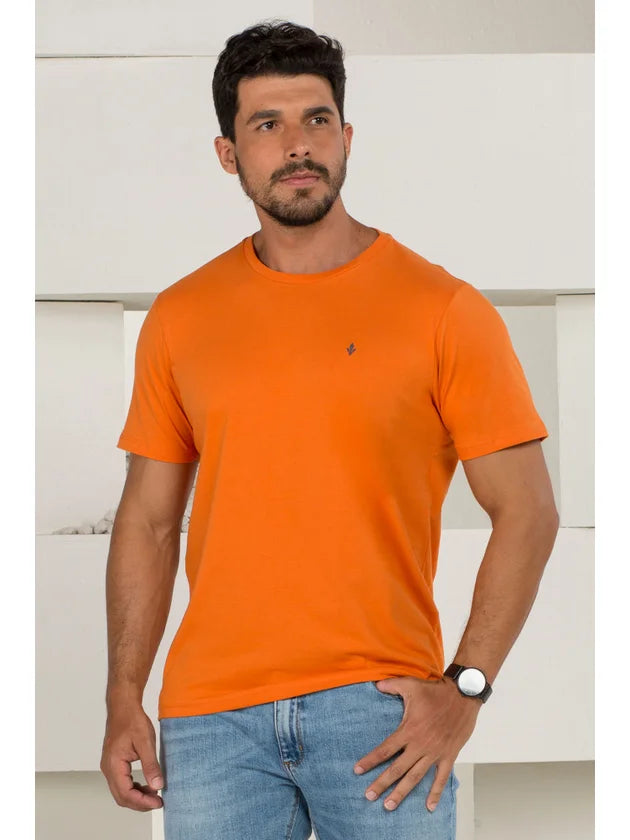 CAMISETA REGULAR DLZ LARANJA PAPAYA