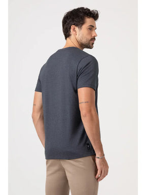 CAMISETA MASCULINA MANGA CURTA DLZ CINZA